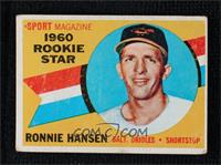 Sport Magazine 1960 Rookie Star - Ron Hansen [Good to VG‑EX]