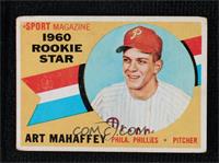 Sport Magazine 1960 Rookie Star - Art Mahaffey [Poor to Fair]