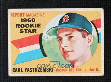 1960 Topps - [Base] - Venezuelan #148 - Sport Magazine 1960 Rookie Star - Carl Yastrzemski [Poor to Fair]