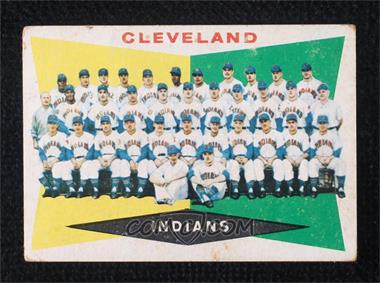 1960 Topps - [Base] - Venezuelan #174 - 2nd Series Checklist - Cleveland Indians [Poor to Fair]