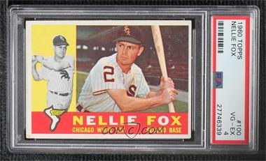 1960 Topps - [Base] #100 - Nellie Fox [PSA 4 VG‑EX]