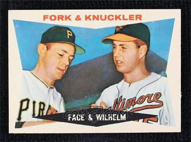 1960 Topps - [Base] #115 - Fork & Knuckler (Roy Face, Hoyt Wilhelm)