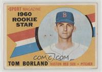 Sport Magazine 1960 Rookie Star - Tom Borland [COMC RCR Poor]