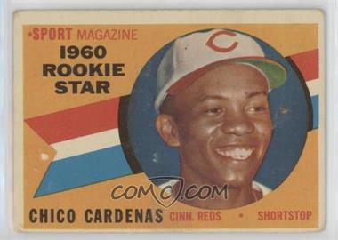 1960 Topps - [Base] #119 - Sport Magazine 1960 Rookie Star - Chico Cardenas [Poor to Fair]