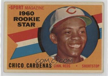 1960 Topps - [Base] #119 - Sport Magazine 1960 Rookie Star - Chico Cardenas [Poor to Fair]