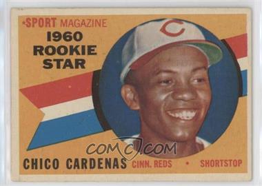 1960 Topps - [Base] #119 - Sport Magazine 1960 Rookie Star - Chico Cardenas [Poor to Fair]