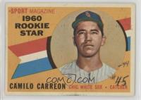 Sport Magazine 1960 Rookie Star - Cam Carreon [Poor to Fair]