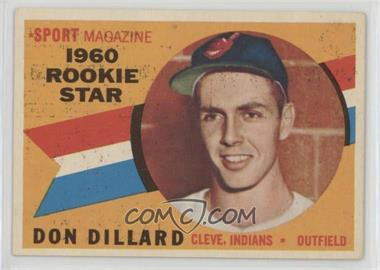 1960 Topps - [Base] #122 - Sport Magazine 1960 Rookie Star - Don Dillard [Good to VG‑EX]