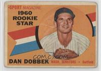 Sport Magazine 1960 Rookie Star - Dan Dobbek [COMC RCR Poor]