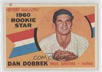 Sport Magazine 1960 Rookie Star - Dan Dobbek [Poor to Fair]