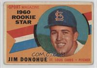 Sport Magazine 1960 Rookie Star - Jim Donohue [Poor to Fair]