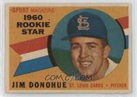 Sport Magazine 1960 Rookie Star - Jim Donohue [Good to VG‑EX]