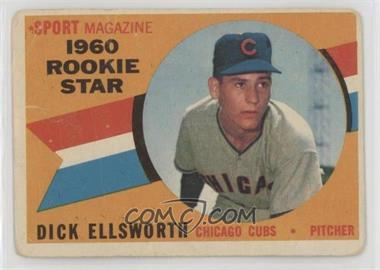 1960 Topps - [Base] #125 - Sport Magazine 1960 Rookie Star - Dick Ellsworth [Poor to Fair]