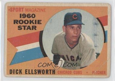1960 Topps - [Base] #125 - Sport Magazine 1960 Rookie Star - Dick Ellsworth [Poor to Fair]