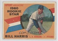 Sport Magazine 1960 Rookie Star - Bill Harris [Good to VG‑EX]