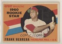 Sport Magazine 1960 Rookie Star - Frank Herrera