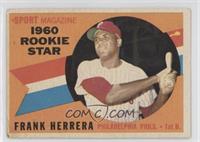 Sport Magazine 1960 Rookie Star - Frank Herrera [Good to VG‑EX]