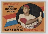 Sport Magazine 1960 Rookie Star - Frank Herrera [Poor to Fair]