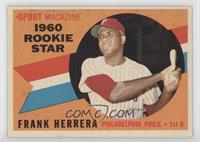 Sport Magazine 1960 Rookie Star - Frank Herrera