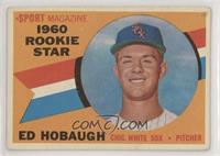 Sport Magazine 1960 Rookie Star - Ed Hobaugh [Poor to Fair]