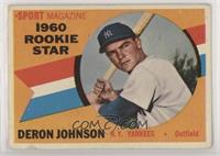 Sport Magazine 1960 Rookie Star - Deron Johnson [Poor to Fair]