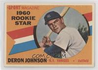 Sport Magazine 1960 Rookie Star - Deron Johnson [Good to VG‑EX]