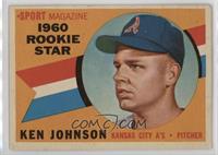 Sport Magazine 1960 Rookie Star - Ken Johnson [EX to NM]