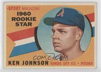 Sport Magazine 1960 Rookie Star - Ken Johnson [Good to VG‑EX]