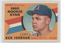 Sport Magazine 1960 Rookie Star - Ken Johnson [Noted]