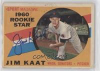 Sport Magazine 1960 Rookie Star - Jim Kaat [JSA Certified COA St…