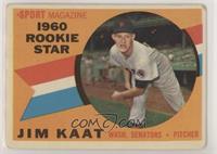 Sport Magazine 1960 Rookie Star - Jim Kaat [Poor to Fair]