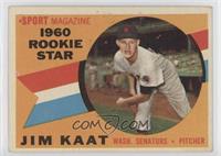 Sport Magazine 1960 Rookie Star - Jim Kaat [Good to VG‑EX]