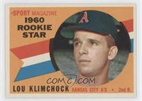 Sport Magazine 1960 Rookie Star - Lou Klimchock