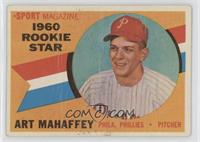 Sport Magazine 1960 Rookie Star - Art Mahaffey [COMC RCR Poor]