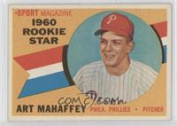 Sport Magazine 1960 Rookie Star - Art Mahaffey [Noted]
