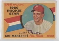 Sport Magazine 1960 Rookie Star - Art Mahaffey