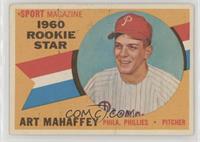 Sport Magazine 1960 Rookie Star - Art Mahaffey [Poor to Fair]
