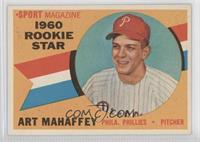 Sport Magazine 1960 Rookie Star - Art Mahaffey