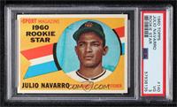 Sport Magazine 1960 Rookie Star - Julio Navarro [PSA 3 VG]