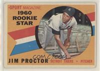 Sport Magazine 1960 Rookie Star - Jim Proctor [Good to VG‑EX]