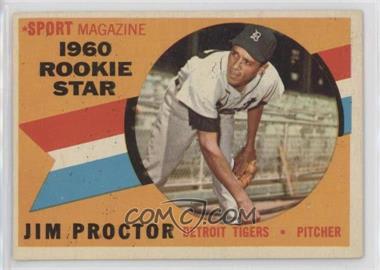 1960 Topps - [Base] #141 - Sport Magazine 1960 Rookie Star - Jim Proctor