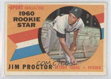 1960 Topps - [Base] #141 - Sport Magazine 1960 Rookie Star - Jim Proctor