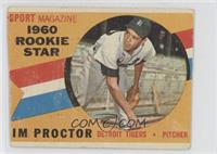 Sport Magazine 1960 Rookie Star - Jim Proctor [Altered]