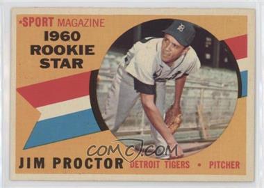 1960 Topps - [Base] #141 - Sport Magazine 1960 Rookie Star - Jim Proctor