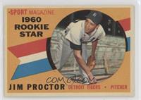 Sport Magazine 1960 Rookie Star - Jim Proctor