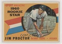 Sport Magazine 1960 Rookie Star - Jim Proctor [Poor to Fair]