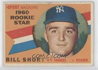 Sport Magazine 1960 Rookie Star - Bill Short [Good to VG‑EX]