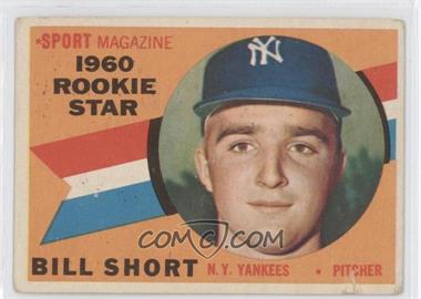 1960 Topps - [Base] #142 - Sport Magazine 1960 Rookie Star - Bill Short [Noted]