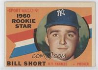 Sport Magazine 1960 Rookie Star - Bill Short [Noted]