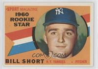 Sport Magazine 1960 Rookie Star - Bill Short